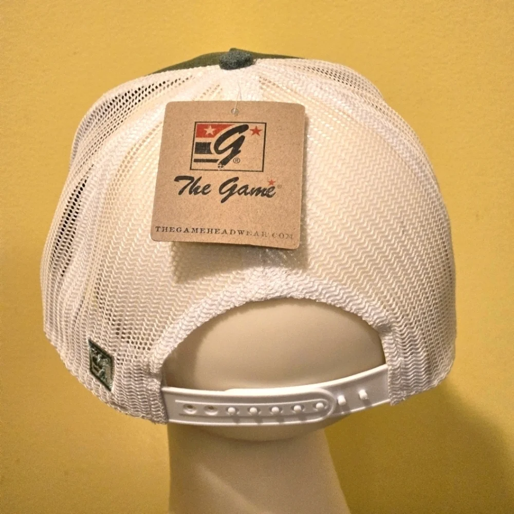 Lake Tahoe Cap by The Game Style# G2311 White, Greenstone, Black Snap Back